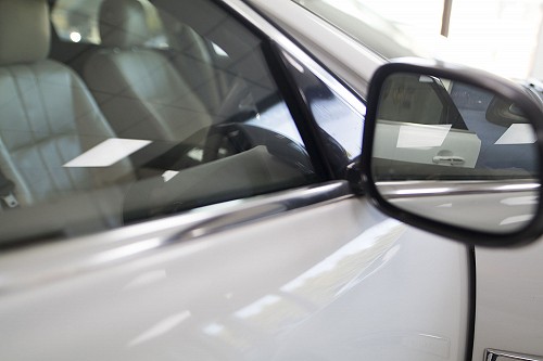 Jaguar XJ side mirror