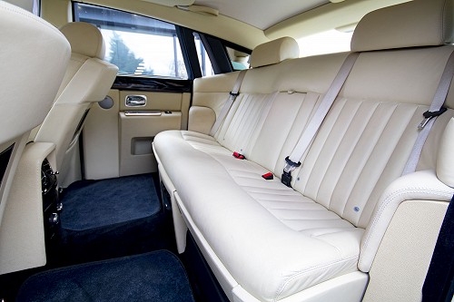 Rolls Royce Phantom - back seats
