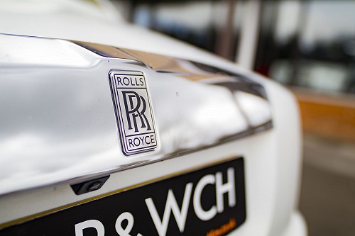 Rolls Royce Phantom rear badge