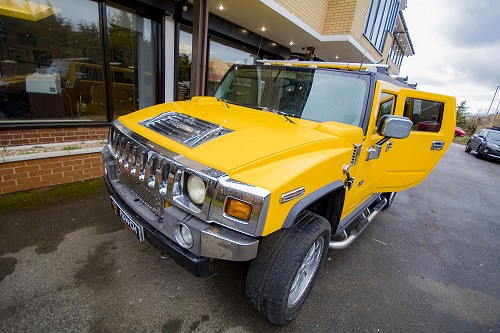 Hummer H2 for hire in West Yorkshire