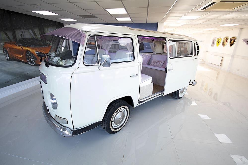 VW Camper Van available for hire in West Yorkshire